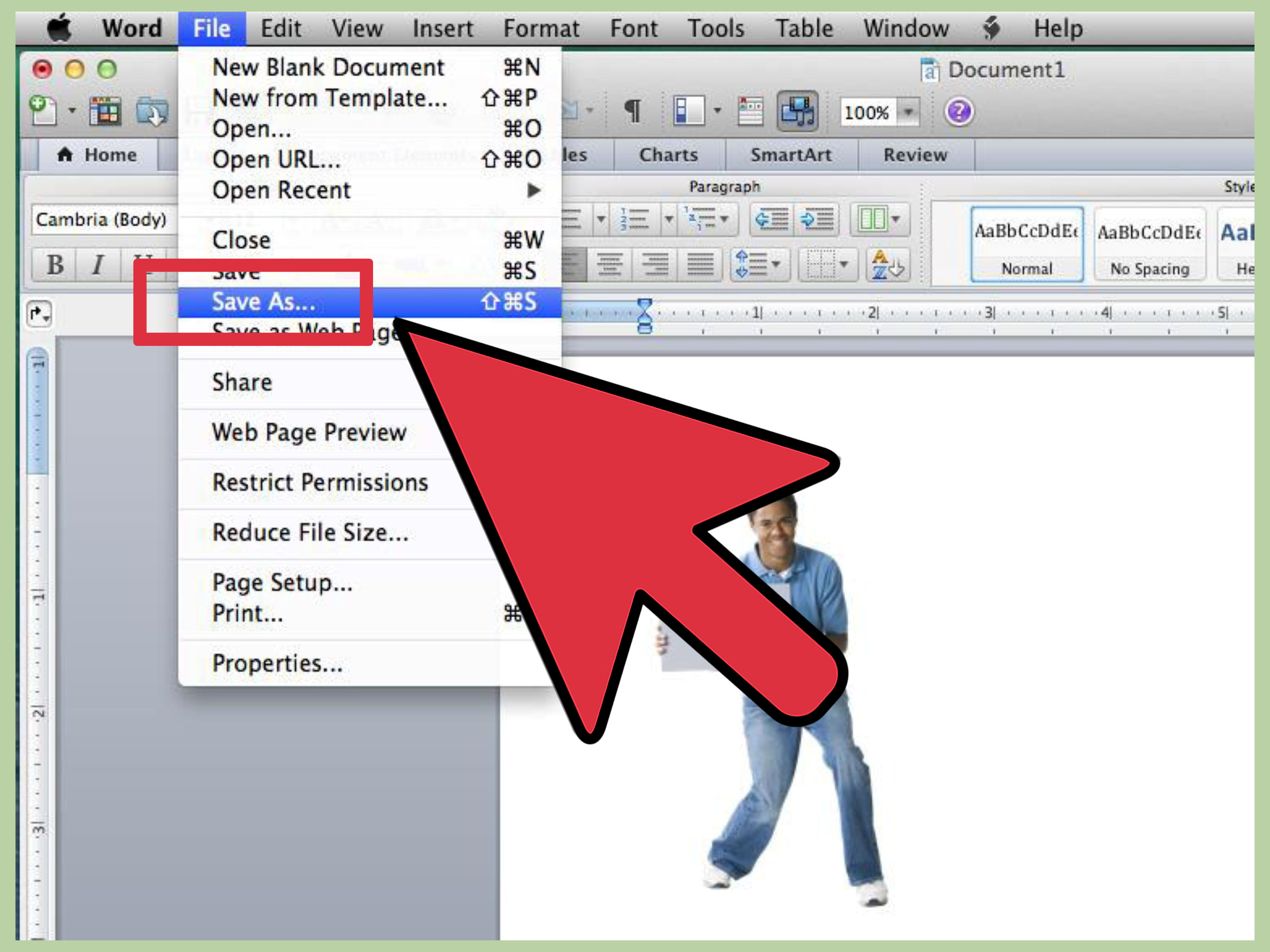 word for mac 2011 compare documents